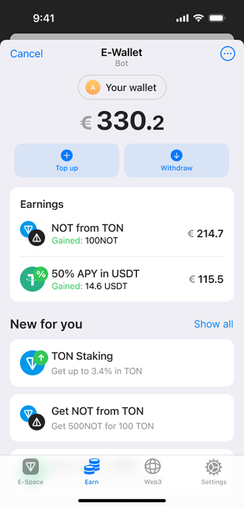 E-Wallet