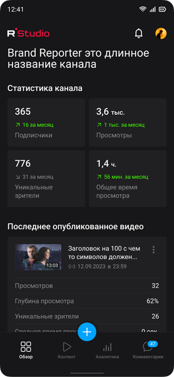Мобильная студия до появления монетизации